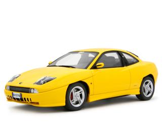 Fiat Coupé 2.0 20v Turbo Plus 1999 Giallo Ginestra Laudoracing 1:18 Resinemodell (Türen, Motorhaube... nicht zu öffnen!)
